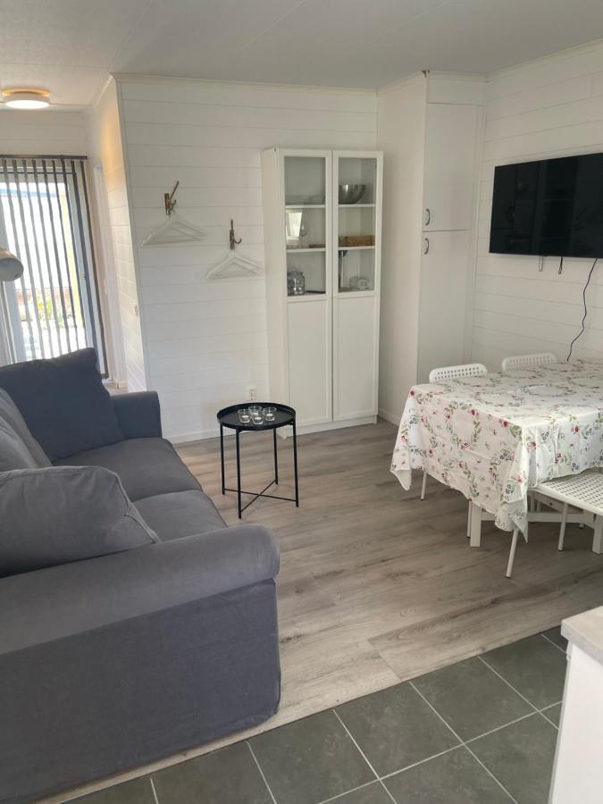 Kaptenhuset Skrea Strand Falkenberg Esterno foto