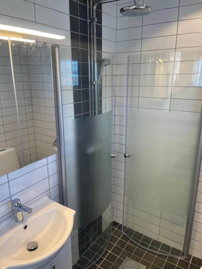 Kaptenhuset Skrea Strand Falkenberg Esterno foto