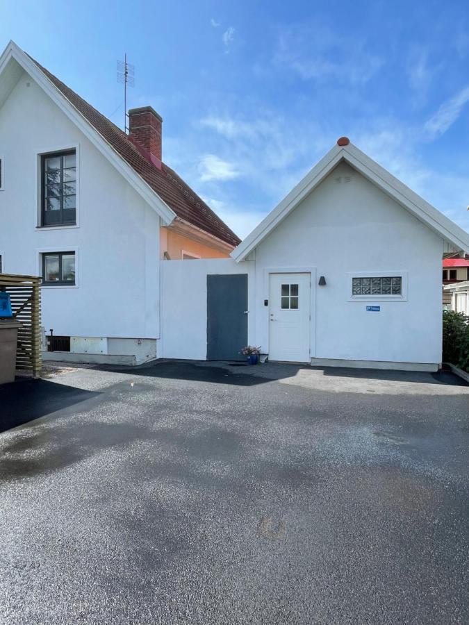 Kaptenhuset Skrea Strand Falkenberg Esterno foto